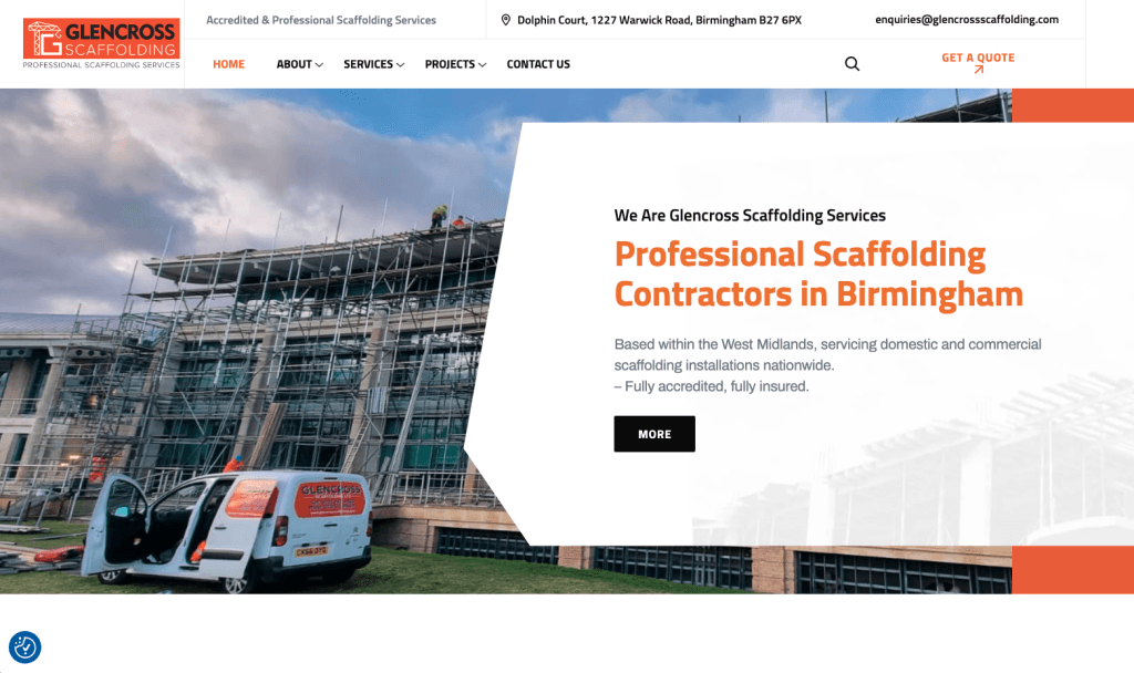 Glencross Scaffolding Birmingham