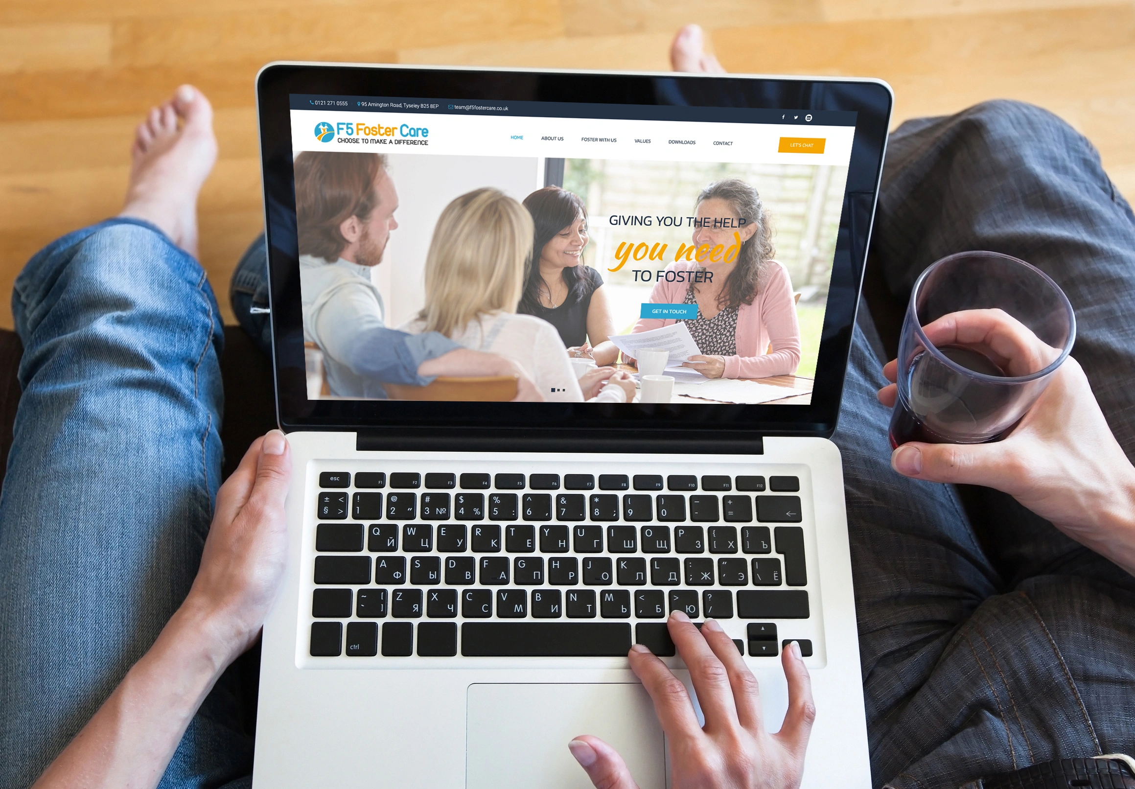 F5 Fostercare Website