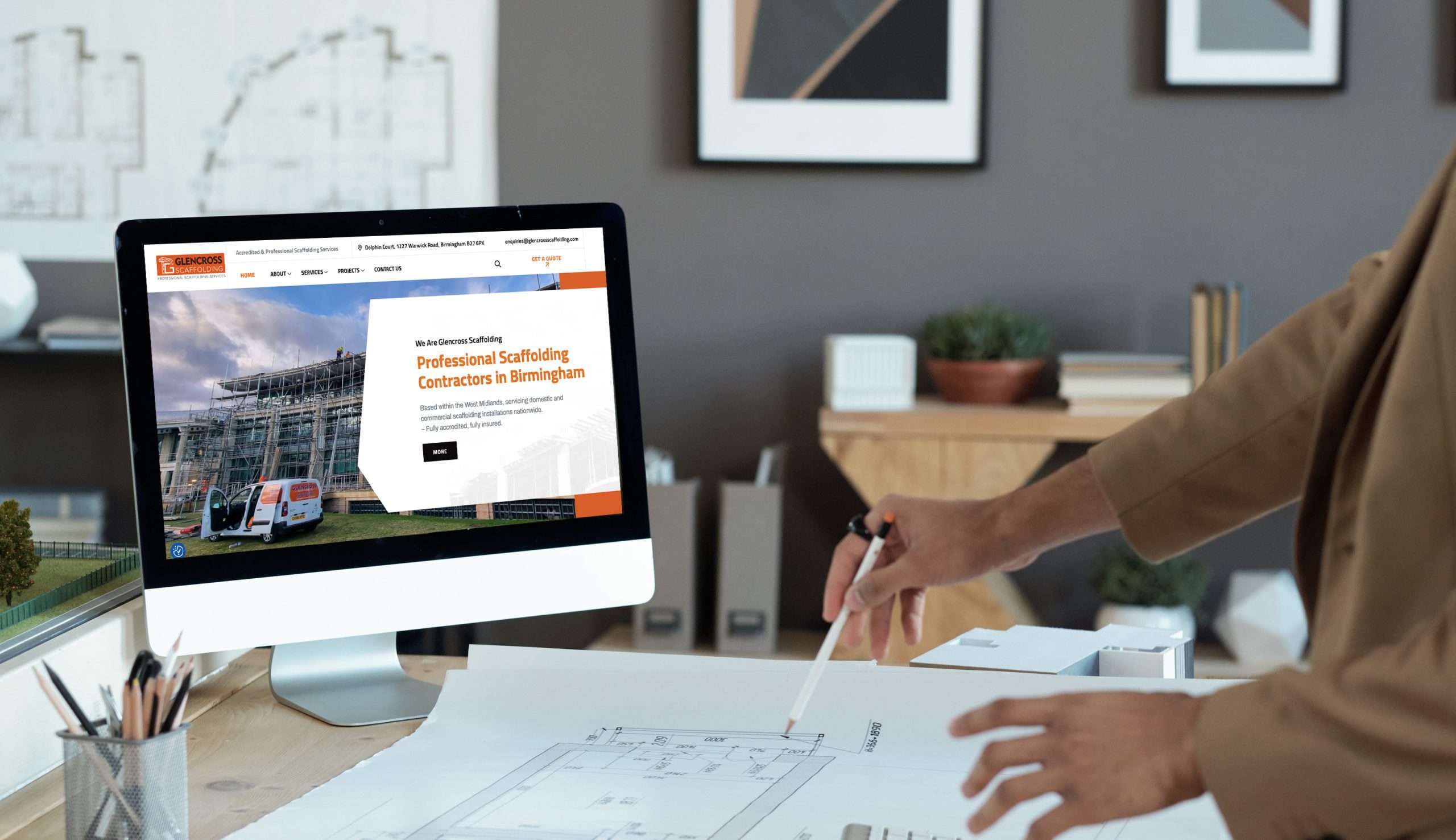 Glencross Scaffolding Website