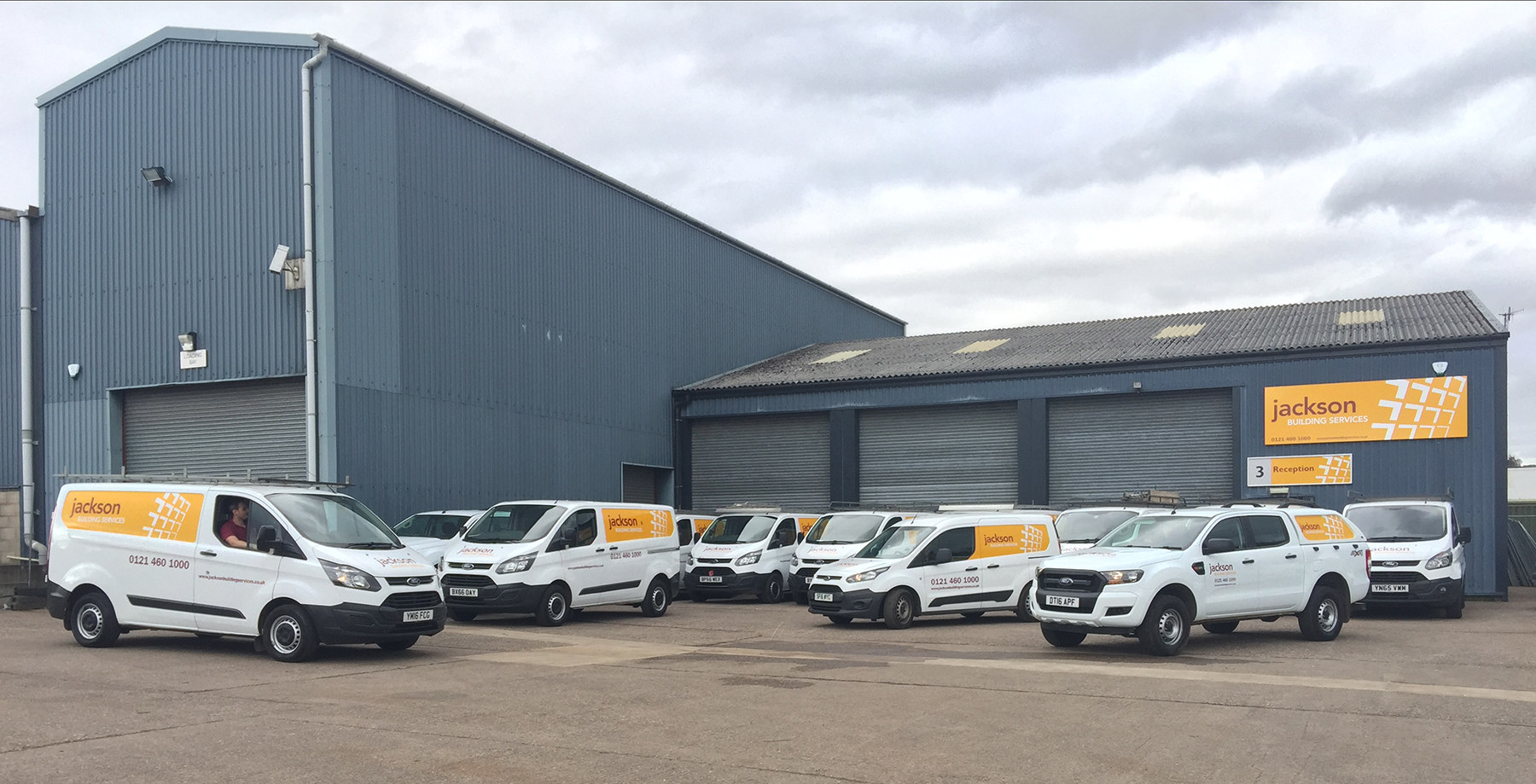 Jackson Building Services Signage Bromsgrove