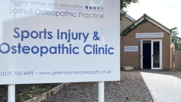 Solihull Osteopathic Practice Signage Olton