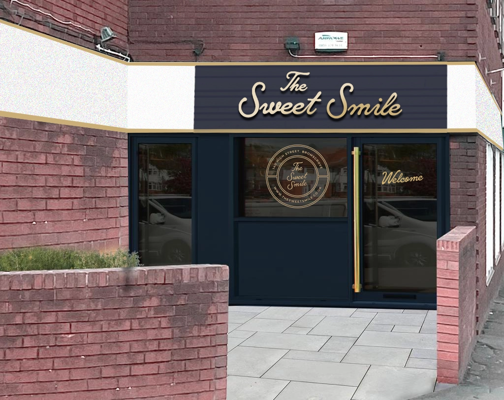 The Sweet Smile bromsgrove design